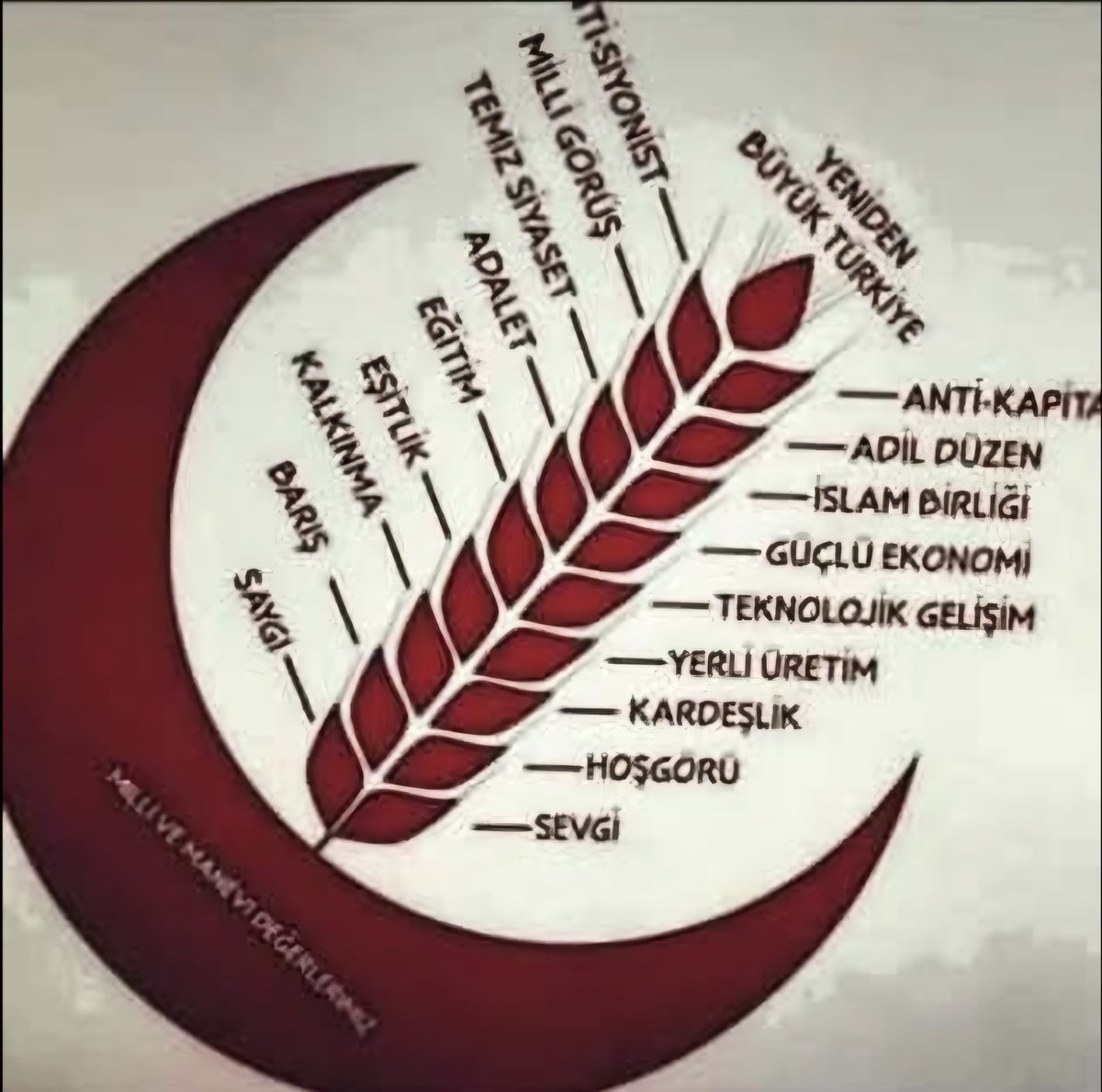 FerhatDuymac's tweet photo. İŞTE 1969 DA FİLİZLENEN LOGOMUZ BAŞAĞIMIZ NE ANLAMA GELİYOR BİZ VARIZ BİZ FARKLIYIZ evelallah YENİDEN REFAH PARTİSİ ötesi yok NOKTA. https://t.co/YtjiIiZwLb