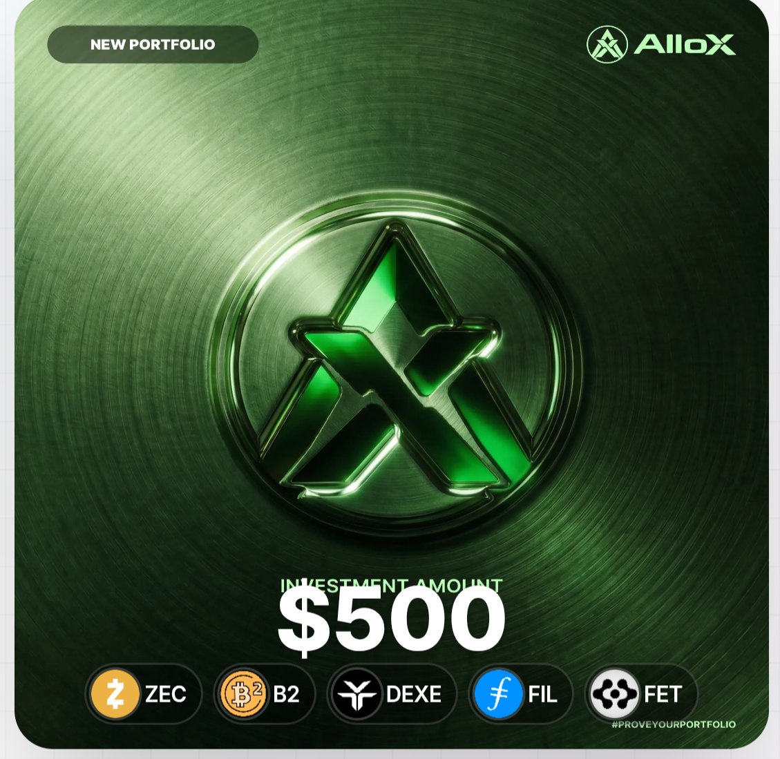 MugdoTalukder's tweet photo. Just proved my portfolio on 
@alloxdotai

 🚀

#ProveYourPortfolio #AlloX https://t.co/XD09FN9jWh