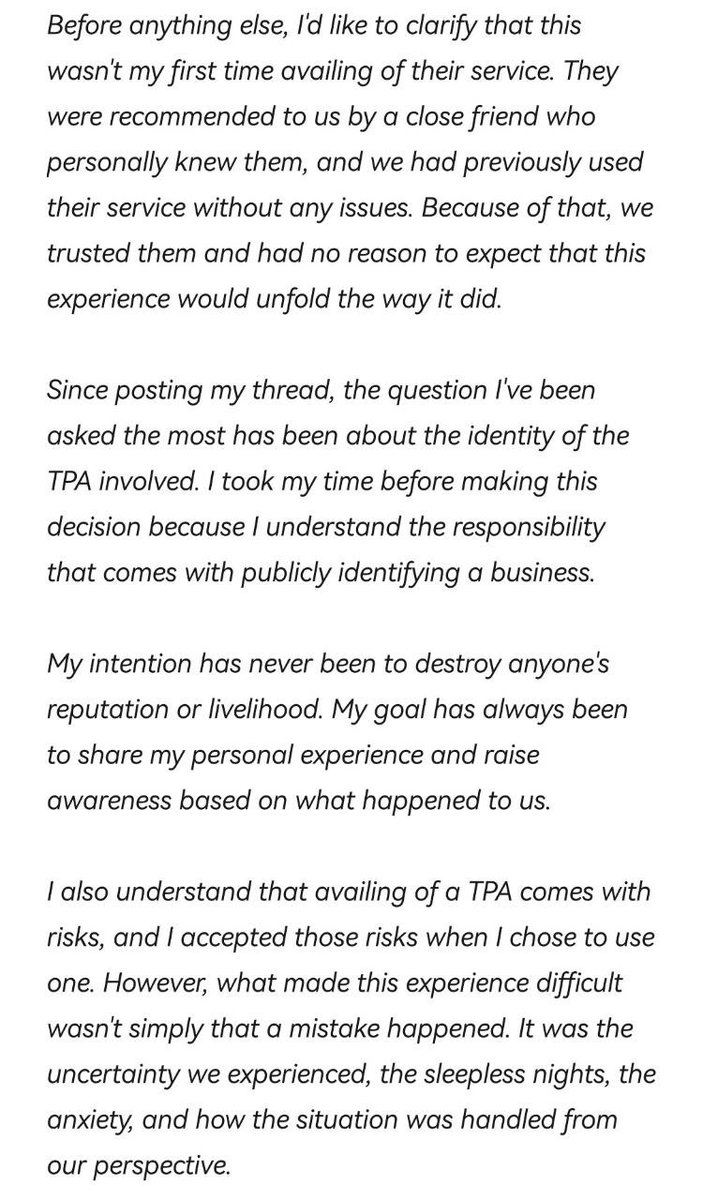 kimmyeonrhe_22's tweet photo. After giving this a lot of thought, I've decided to disclose the TPA involved in the experience I shared in my previous thread. @chediejeon https://t.co/Dn26PcTxVQ