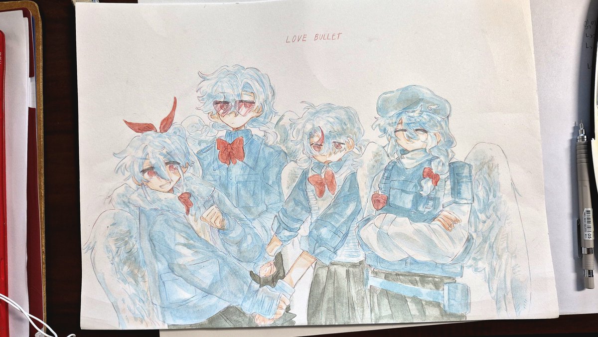 hane_feather's tweet photo. 수채화
#LOVEBULLET #ラブ・バレット https://t.co/S4QUb9uoJ0