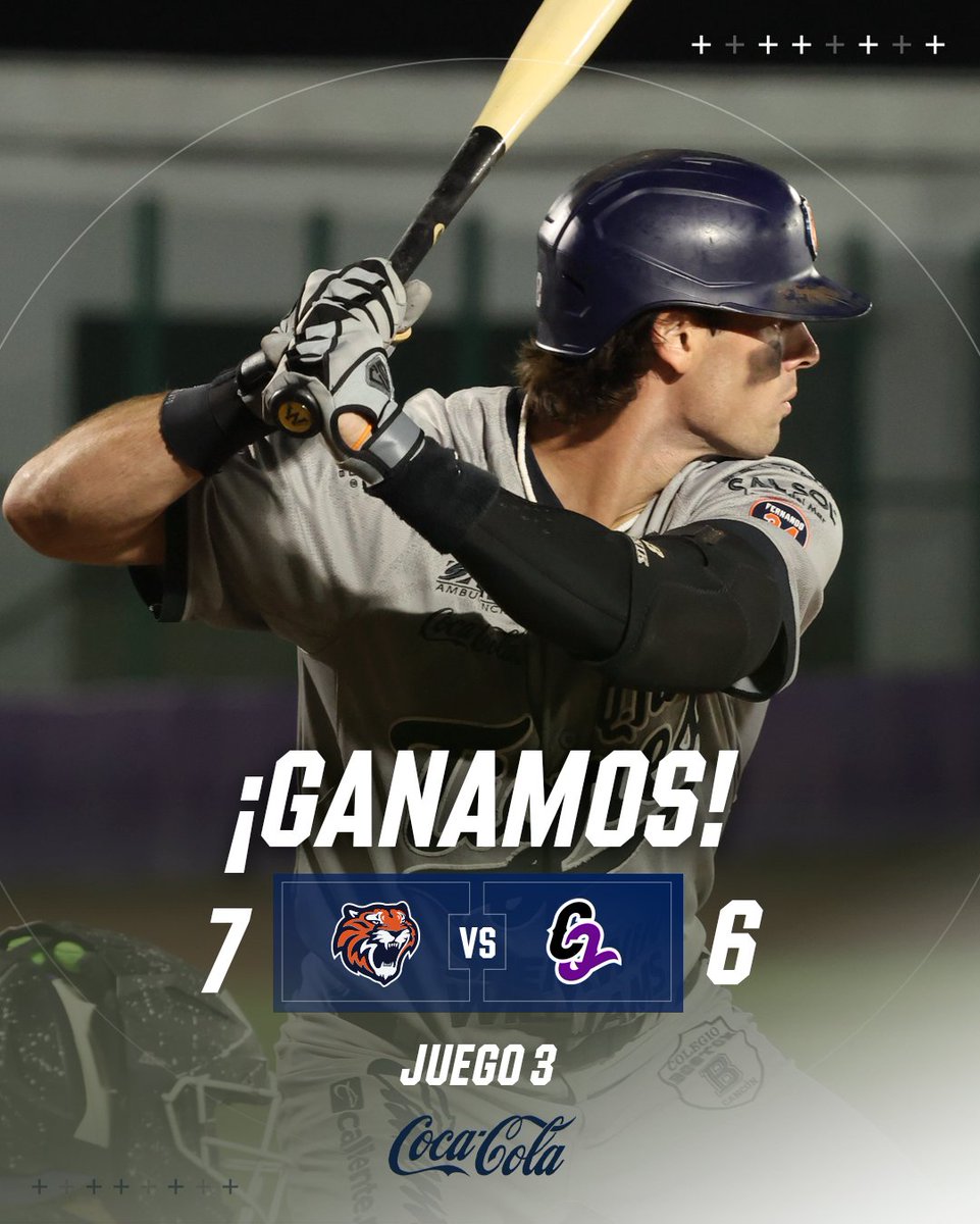 tigresqroficial's tweet photo. 🔥🐯 ¡QUÉ REMONTADA, QUÉ EQUIPO!

Los Tigres nunca bajaron los brazos, vinieron de atrás para quedarse con la victoria y barrer la serie en Querétaro.

¡VAMOS TIGRES!

#VamosAlBeis https://t.co/q6p3xXoXAh