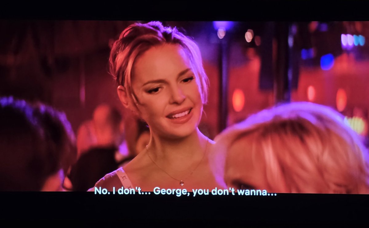 Jarf102's tweet photo. OMG OMG WATCHING 27 DRESSES FOR THE FIRST TIME AND THEY'RE PLAYING CHERRY COLOURED FUNK FROM HEAVEN OR LAS VEGAS!!!!!!!! https://t.co/7fzvfVoGef