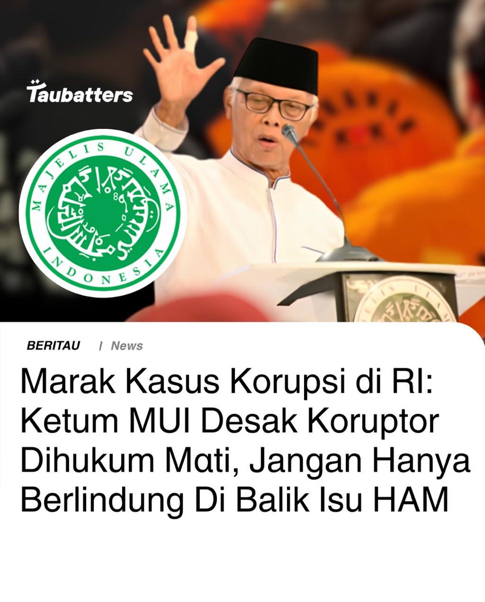 kenhans03's tweet photo. Seumur hidup, baru tahu omongan MUI ini bener....

Gimana menurut kalian...?
🫢 https://t.co/ONT20S2mHg