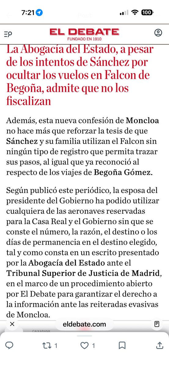 PaquiVicente's tweet photo. @eldebate_com @I_G_G_A Vamos, que la Doña y sus Doñitas usan el Falcon y el Airbus como si fueran sus taxis particulares… sin registrar destino, sin registrar viajeros, pero pagados por ti 💰💸💸 #LaTrama #LaMafia https://t.co/oubrfHGVkN