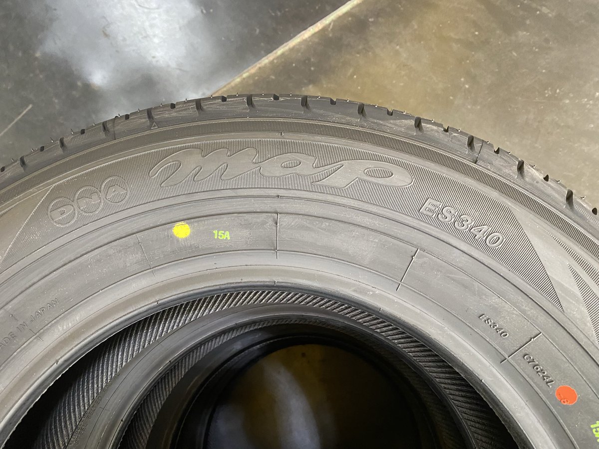 YOKOHAMA TIRES DNA MAP ES340 205/70R15 #yokohama #dna #map #es340