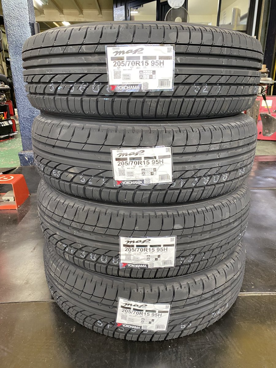 YOKOHAMA TIRES DNA MAP ES340 205/70R15 #yokohama #dna #map #es340