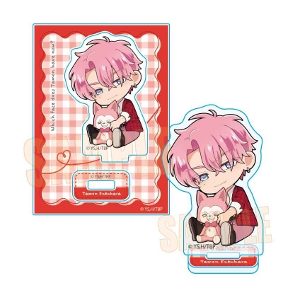 SakuraTeishop's tweet photo. 【秋発売・予約受付中】
推しをぎゅぎゅっと身近に！ベルハウスさんの『多聞くん』ミニスタンド、予約受付中です！  

「花とゆめ」の大人気コミック『多聞くん今どっち！？』から、キャラクターたちが好物をぎゅっと抱きしめた大人気「ぎゅぎゅっと」シリーズのミニスタンドが登場。 

福原多聞（オン・オフ両バージョン）、坂口桜、甲斐倫太郎、ねくら、橘敬人、石橋ナツキといったF/ACE（フェイス）のメンバーたちの愛くるしいデフォルメイラストがたまりません。  

約W50×H70mmのコンパクトなサイズ感で、デスクの上のちょっとしたスペースに並べて飾るのにも最適なコレクターズアイテムです。  

ご予約は、プロフ欄のショップリンクへアクセスいただき、ショップページ内の検索窓よりお探しください！

#多聞くん今どっち #多聞くん