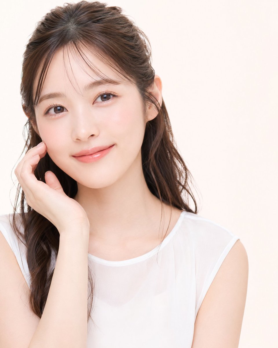Soft Japanese Beauty Portrait