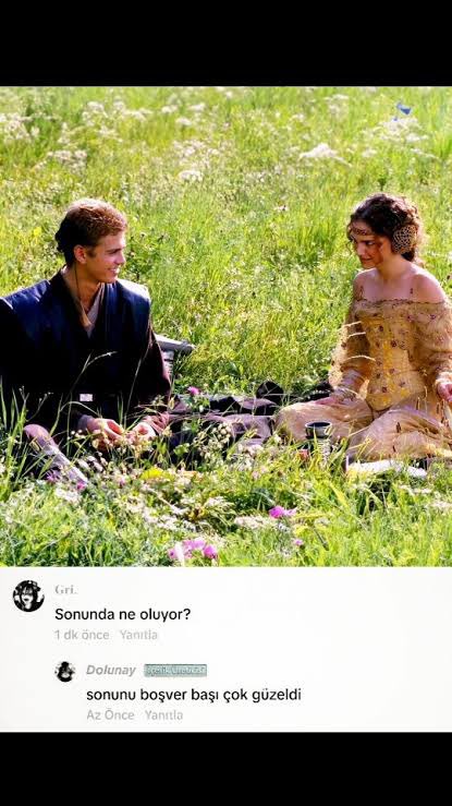 atinalitimon's tweet photo. bugün de padme ile anakin’e yakıyoruz. https://t.co/ncnBzXGqOP