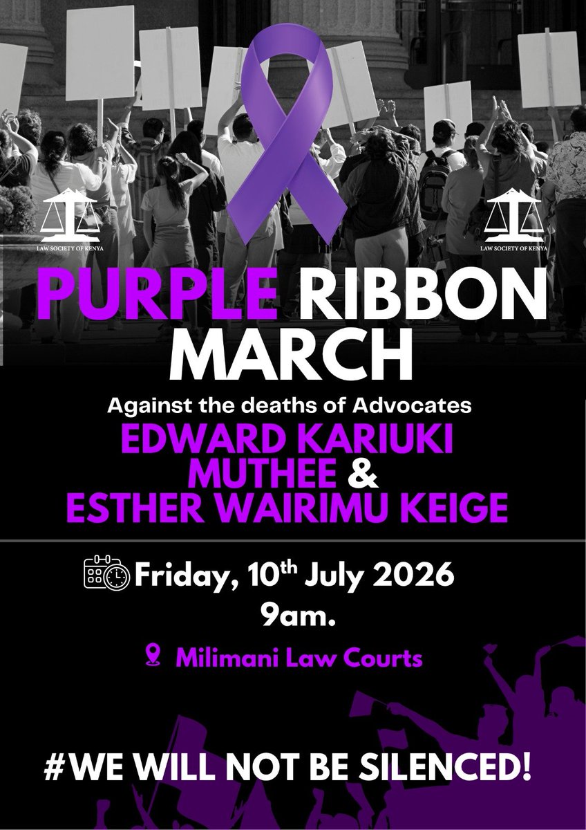 LawSocietyofKe's tweet photo. #WeWillNotBeSilenced
@citizentvkenya @ntvkenya @KTNNewsKE
@KBCChannel1 @K24Tv @tv47news @BBCAfrica @AlJazeeraWorld
@BBCWorld @MutembeiTV
@Tuko_co_ke @UzalendoNews_KE
@Kenyans @TheStarKenya @CourtHelicopter https://t.co/Y35s0BL95v