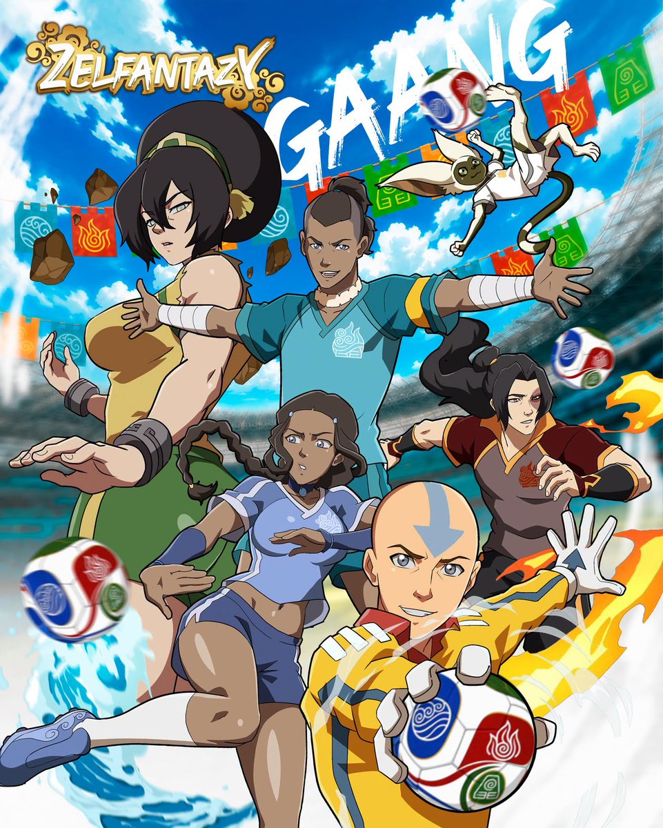 zelfantazy's tweet photo. The Final Boss🌊🌪️🪃🔥 😸Who is the star player?
https://t.co/Vn4RSEhBNR
#fanart #zuko #katara #toph #korra #azula #art #thelastairbender #legendofkorra #firenation #zelfantazy #disney #commissions #avatar #anime #thelegendofaang #avatarmovie #aang #movie #Fıfaworldcup2026 https://t.co/QZKAwZW4qU