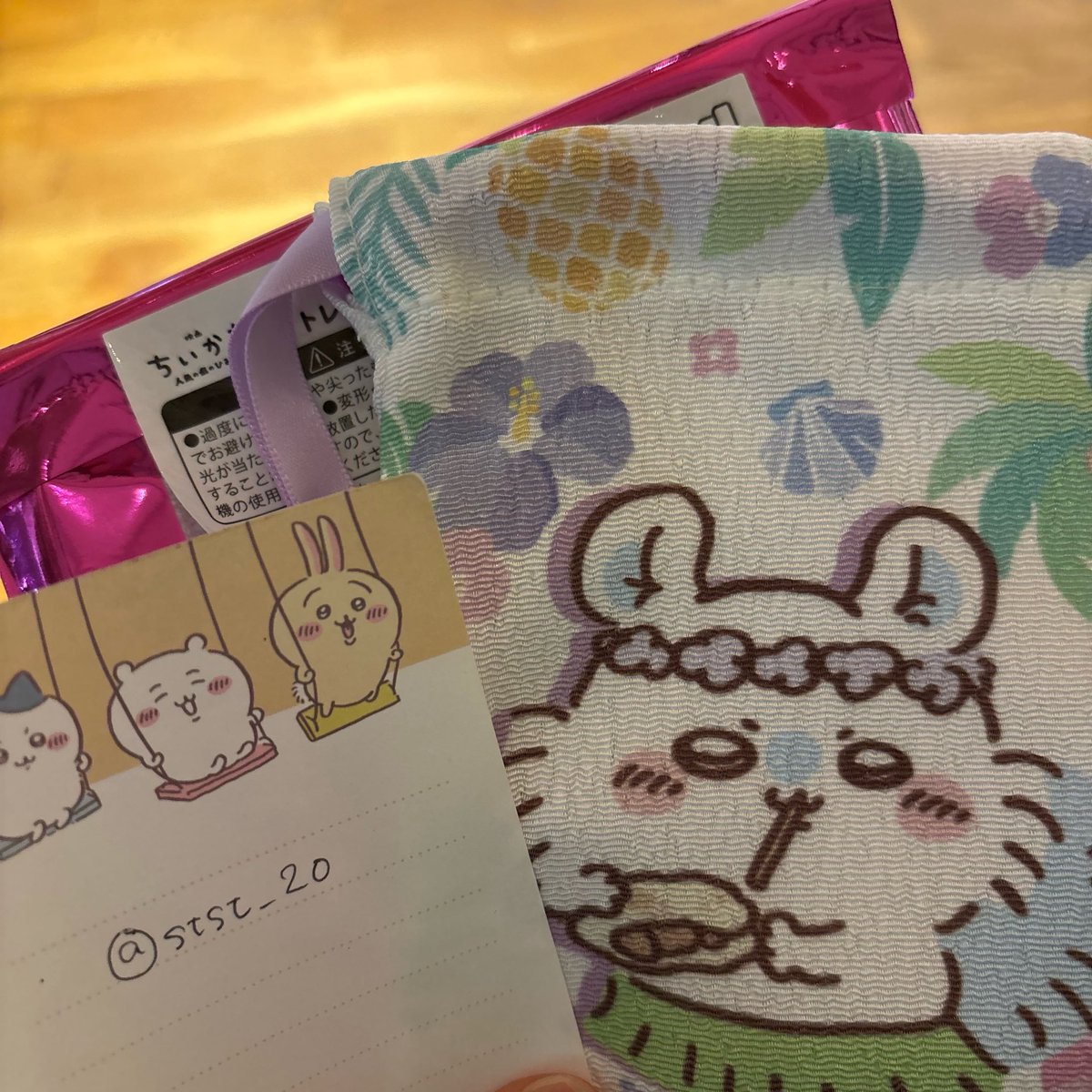 stst_2o's tweet photo. 映画 ちいかわ トレーディング ミニ巾着

譲：モモンガ
求：うさぎ

本日四条河原町周辺(15時頃まで)、もしくは後日改めて京都市内で手渡しでのお取り引き希望です。
お気軽にご連絡ください。
よろしくお願いいたします。

 #ちいかわ     #ちいかわ交換 https://t.co/37x9DiDkkz