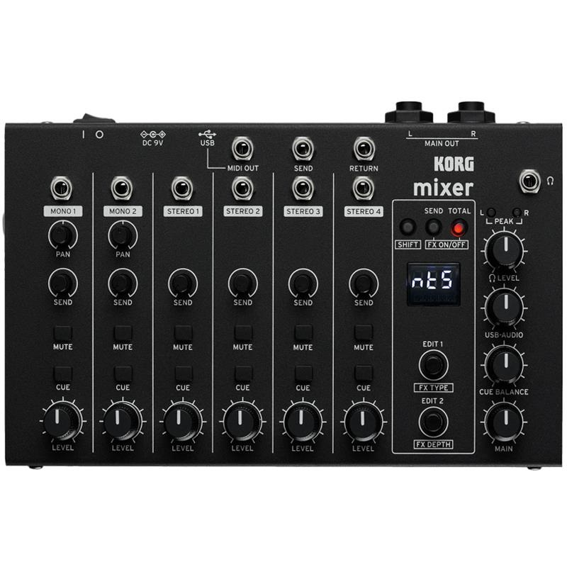 KORG よりNu:Tektシリーズのコンパクトなパフォーマンス・ミキサー