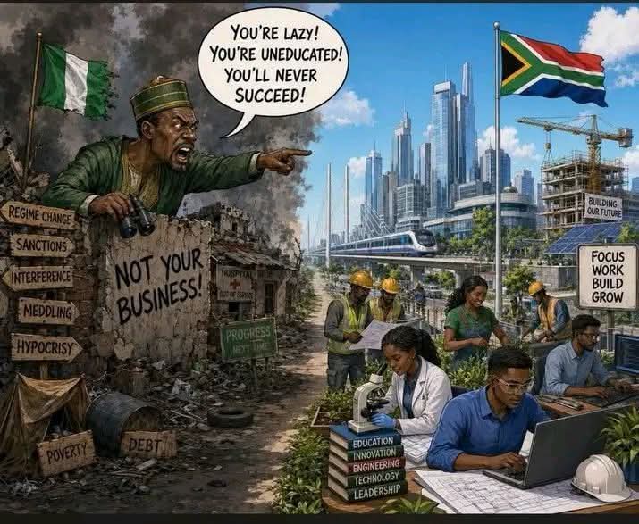 OriginalKhutso5's tweet photo. Basically Nigerians or West Africans are not civilized https://t.co/hxEH9DVfxC
