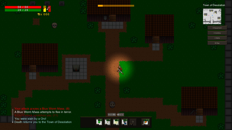 OnlyLuckGames's tweet photo. Trying out new graphics for the town level. Still needs work but much better than the original.

Removing the player lighting helped a lot.  Need to add some other lighting. https://t.co/ZN7oQa7XCy