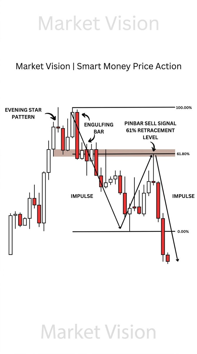 _smc45's tweet photo. Mastering Price Action &amp; SMC Transitions 📉
​When an institutional impulse breaks structure, look for the hidden footprints. https://t.co/aeh6f37ZQZ
