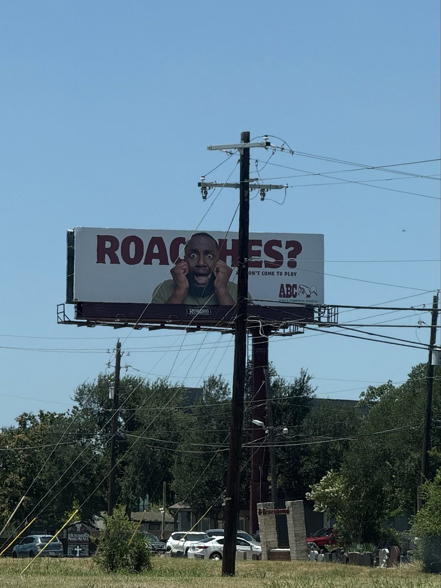 mmmi_ya's tweet photo. Would you rather...Roaches billboards or ai billboards 🫠 https://t.co/ghqan4CUO2