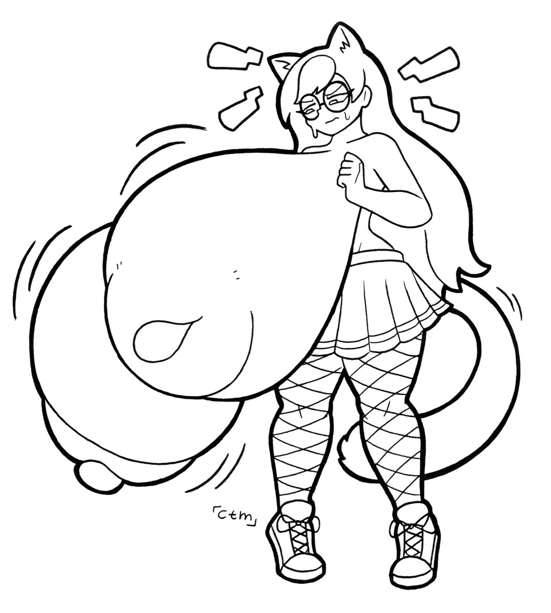 Mr_Ctm_'s tweet photo. Big tiddy cat problems~ 🐈🩷

com for @RubyAfterDark_ https://t.co/zEbbWkzk2G