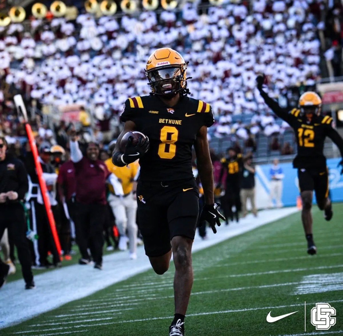 JonahTerry11's tweet photo. After a great conversation with @CaryCoaching101 I am Blessed to receive my first division 1 offer from Bethune-Cookman  
@Rivals 
@DemetricDWarren 
@247Sports 
@BrianDohn247 
@On3 https://t.co/CYSaOZb0Fa