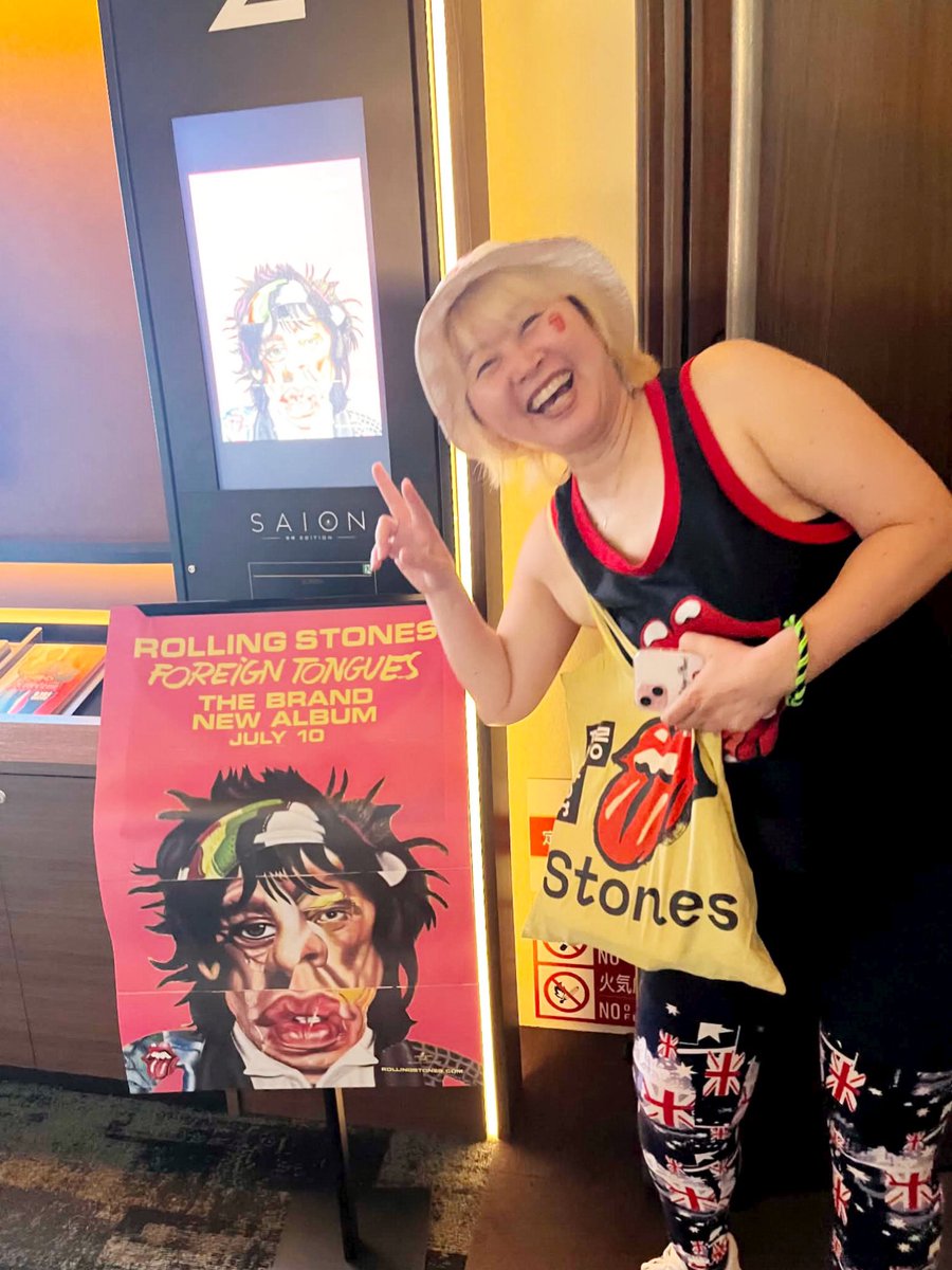 Pank_Flamingos's tweet photo. やっほー！本日、遂に3年ぶりにローリングストーンズの新作アルバムが発売されます！！！
昨日、ひと足先にリスニングパーティーで全曲、聴いてきちゃいましたー！
もう天才だよ！ストーンズ！
まず一曲目から大正解！これ、ライブで聴けたら最高だろうなあーと😭
ステージにいる姿を想像しちゃうの https://t.co/WjAU0ohnyy