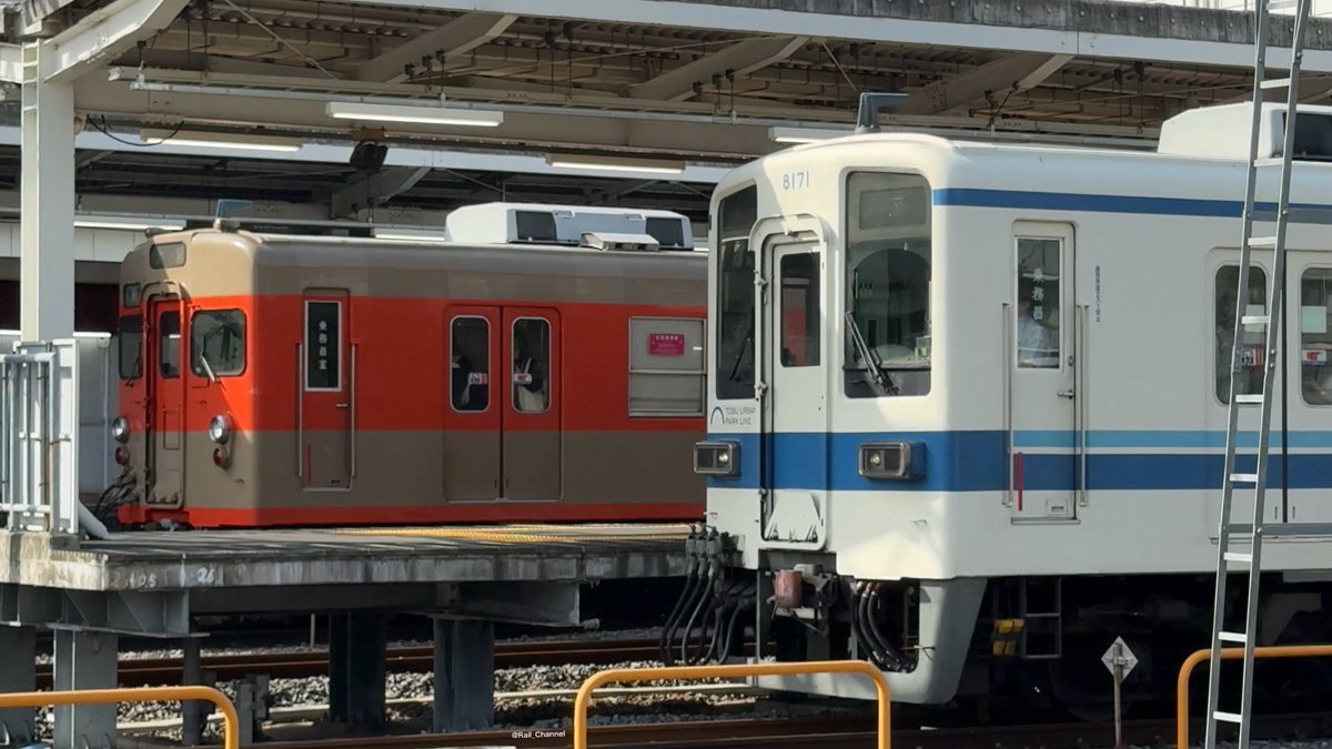 Rail_Channel's tweet photo. 2026.7.8 110A〜445A #8171F
8171F 最後の大宮行きと柏行き
#8000系 #8111F #野田線 #アーバンパークライン https://t.co/q75m3qnyhr