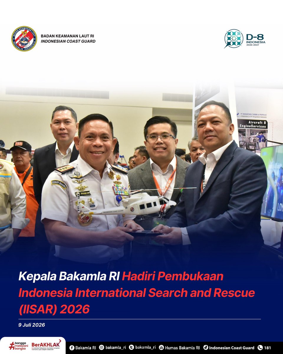 Official Indonesia Coast Guard (IDNCG) tweet media