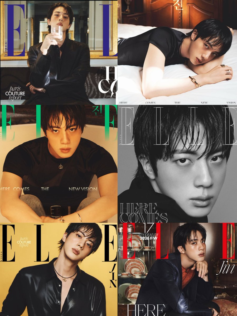 jmtokyos's tweet photo. O MAIS LINDO DO MUNDO SIM!!!

JIN FOR ELLE KOREA 
#JinxELLEKorea #JinxGucci 
#Jin #Gucci @gucci https://t.co/QawMcNOxMo