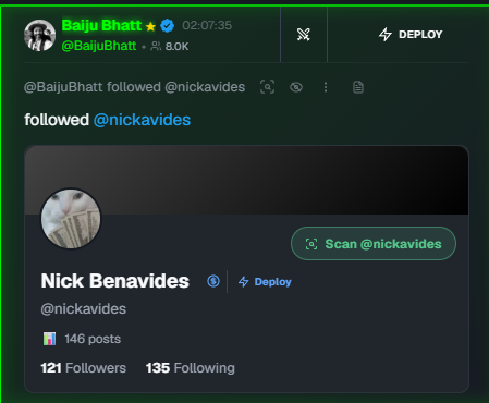 cashcatdev's tweet photo. HELLO COFOUNDER OF ROBINHOOD JUST FOLLOWED A GUY WITH OG CASHCAT IMAGE 

0xe7a7c2e12ff4c3ad280425cbe56c4c88bbbe09e7 https://t.co/J3GxyfkZTC