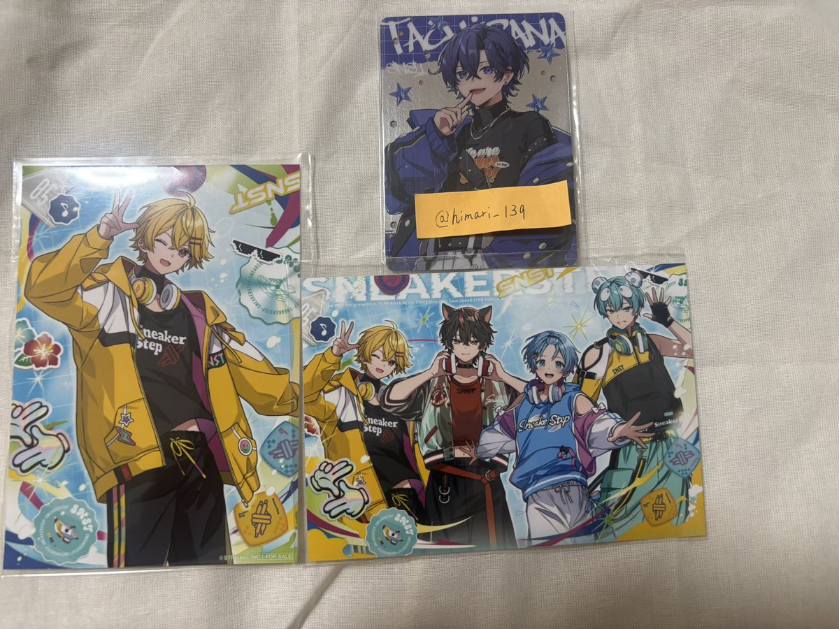 himari_139's tweet photo. 【交換】うぃあすに2 すにすて リングライト ランダムホログラムカード ランダムロッカーキーホルダー 特典 ブロマイド
譲）🤍 🍸 ☀️ 🍄 🎀 ❤️(サイン)
求)💙等身＞デフォ
ブロマイド💙＞🤍🍸💙
サイン同士の交換、等身orデフォ
郵送のみ
纏めての方優先
お気軽にお声掛けください
#すにすてグッズ交換 https://t.co/462Pj0VuEU