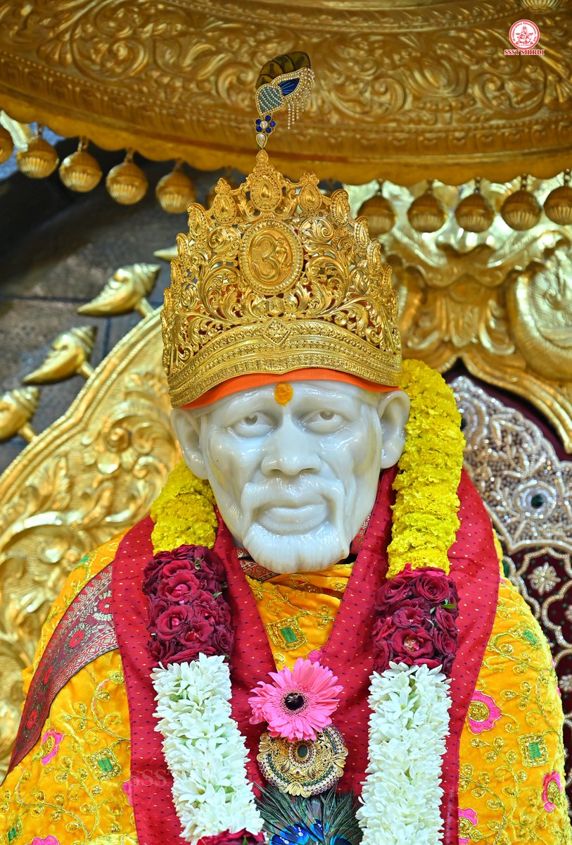 SSSTShirdi's tweet photo. *!! ॐ साई राम !!*
*श्री साईबाबा संस्थान विश्वस्त व्यवस्था,शिर्डी*
*!! ॐ Sai Ram !!*
*Shri Saibaba Sansthan Trust, Shirdi*
≈≈≈≈≈≈≈≈≈≈≈≈≈≈≈≈≈ 
*आरती :-शिर्डी माझे पंढरपुर*
*शुक्रवार १० जुलै २०२६*  
*Aarti :-Shirdi Majhe Pandharpur*
*Friday 10 July 2026* https://t.co/m5c8Nmfj9Y