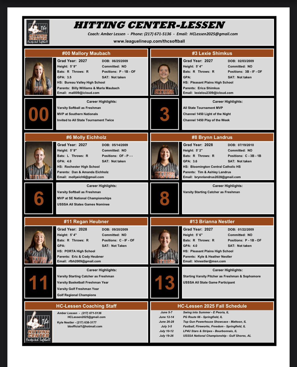 HCLegacy16U's tweet photo. I hear we ran out of team sheets today at Stars and Stripes! Here is a digital copy! #LP4UStarsandStripes @tagupSoftball https://t.co/UZpxc99KZU