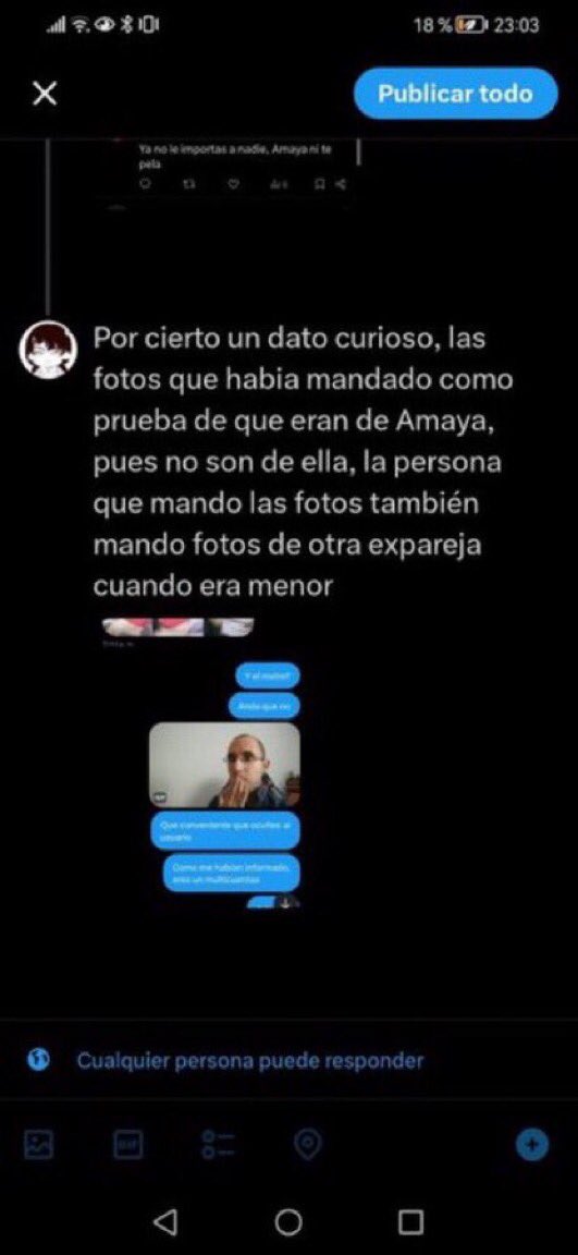 GunnyderIsReal's tweet photo. @DerXhadman12 Amaya. Vio las fotos y corroboró que eran de una expareja de Amaya, no de Amaya. Myneko no es un secreto que fue la que más apoyó a Amaya en su momento, que esto lo diga una examiga de Amaya, es difícil de desmentir. Pero jamás verás a Amaya hablando de estas pruebas. https://t.co/5TJlRwkdpz