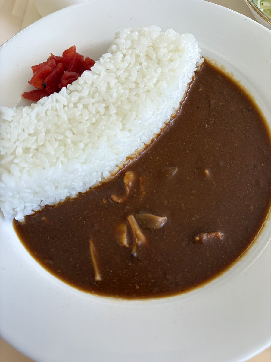 okashu's tweet photo. せっかく来たんだからダムカレー🍛
次に来る時は山登りしにきたい！
#黒部ダム https://t.co/sDvviDSGfA