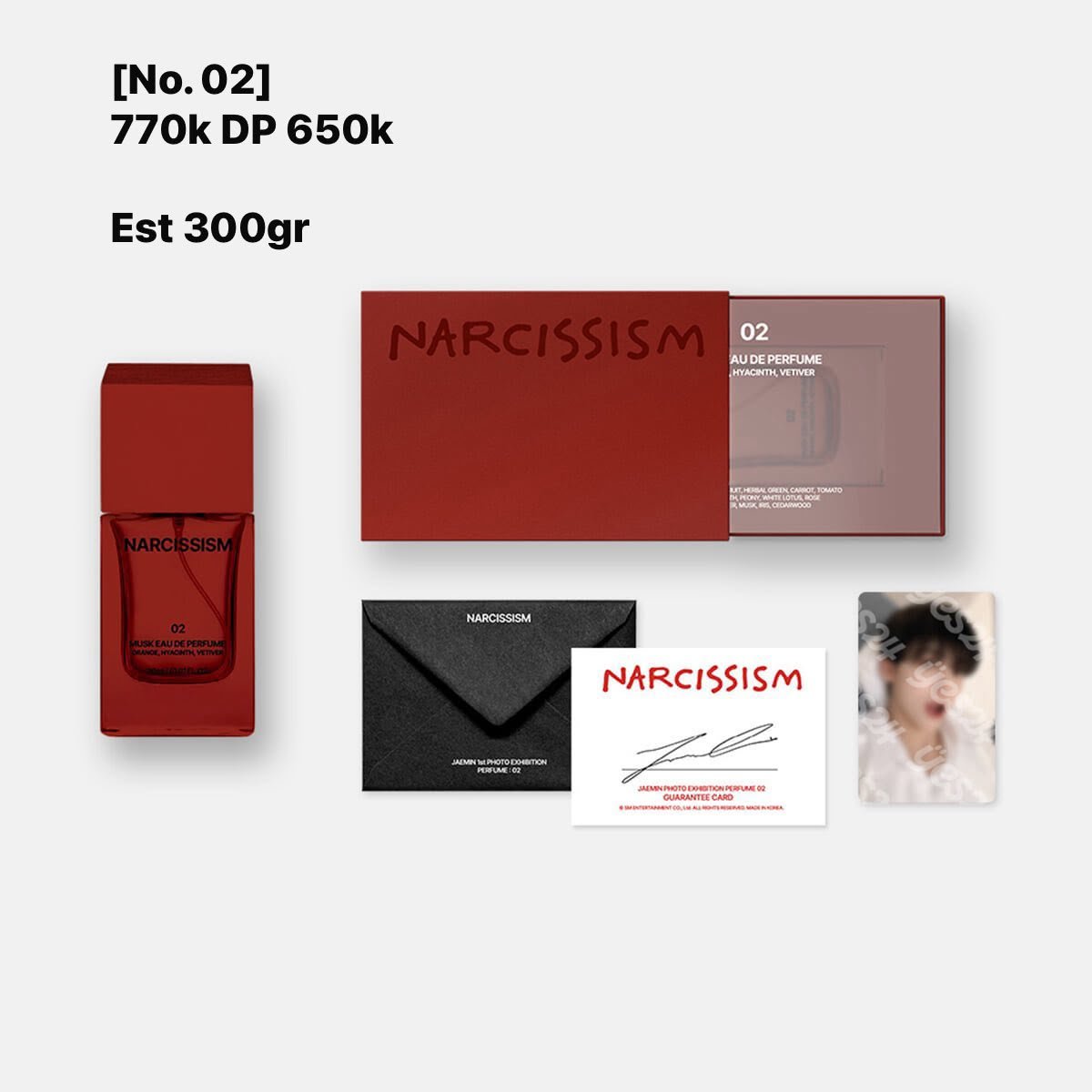 hellogogins's tweet photo. [OPEN PO] JAEMIN NARCISSISM PERFUME

SET (isi 2)
Bersih INA 1.415k DP 1.200k
Est 600gr

Sharing
3ml 80k DP 50k
5ml 120k DP 100K
Box, envelope, PC - 80k dp 50k

✅ harga bersih INA
❌ packing, ongkir, adm fee 🍊
🗓 close order until sold 

✉️ DM for Order https://t.co/aXDPJzvsFi