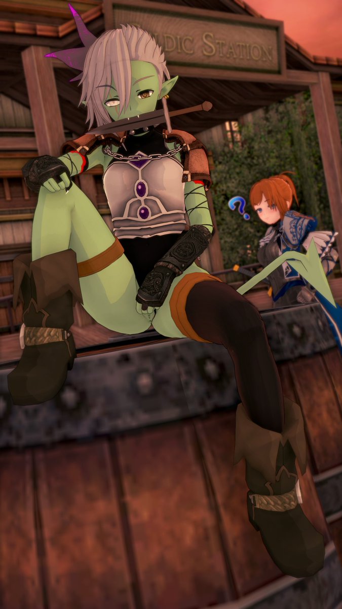 NotIndiSkye's tweet photo. 🔞Hmm, we haven't checked in on our favorite half-gobbo girl in a while, have we~?
#KoikatsuParty #3dart #NSFW #animeart https://t.co/jrlY2ZZYuw