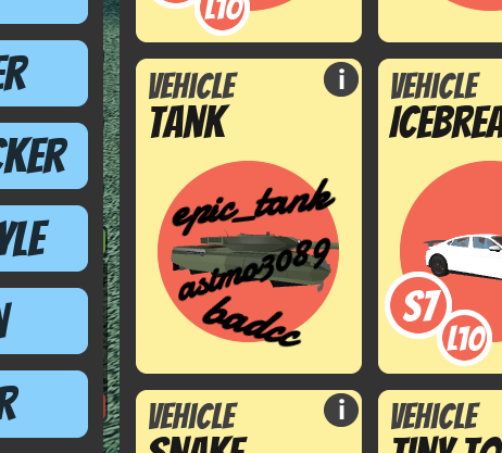 REAL_EpicTank's tweet photo. Who wants a signed tank in tomorrows Jailbreak update? https://t.co/ZoeWpNcpaM