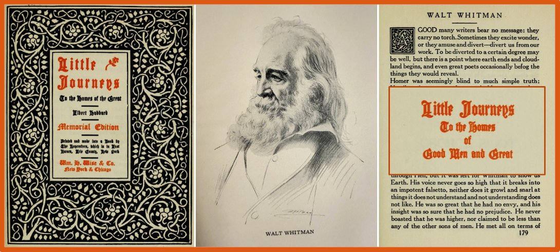 MOPrinting's tweet photo. Little Journeys by Elbert Hubbard is more than a series of engaging biographies—it's a showcase of Roycroft craftsmanship.
Beautiful typography, thoughtful page design, and fine printing make these books enduring treasures.
#TreasuresOfTheRomanoLibrary #Roycroft https://t.co/1egKUw8VJU