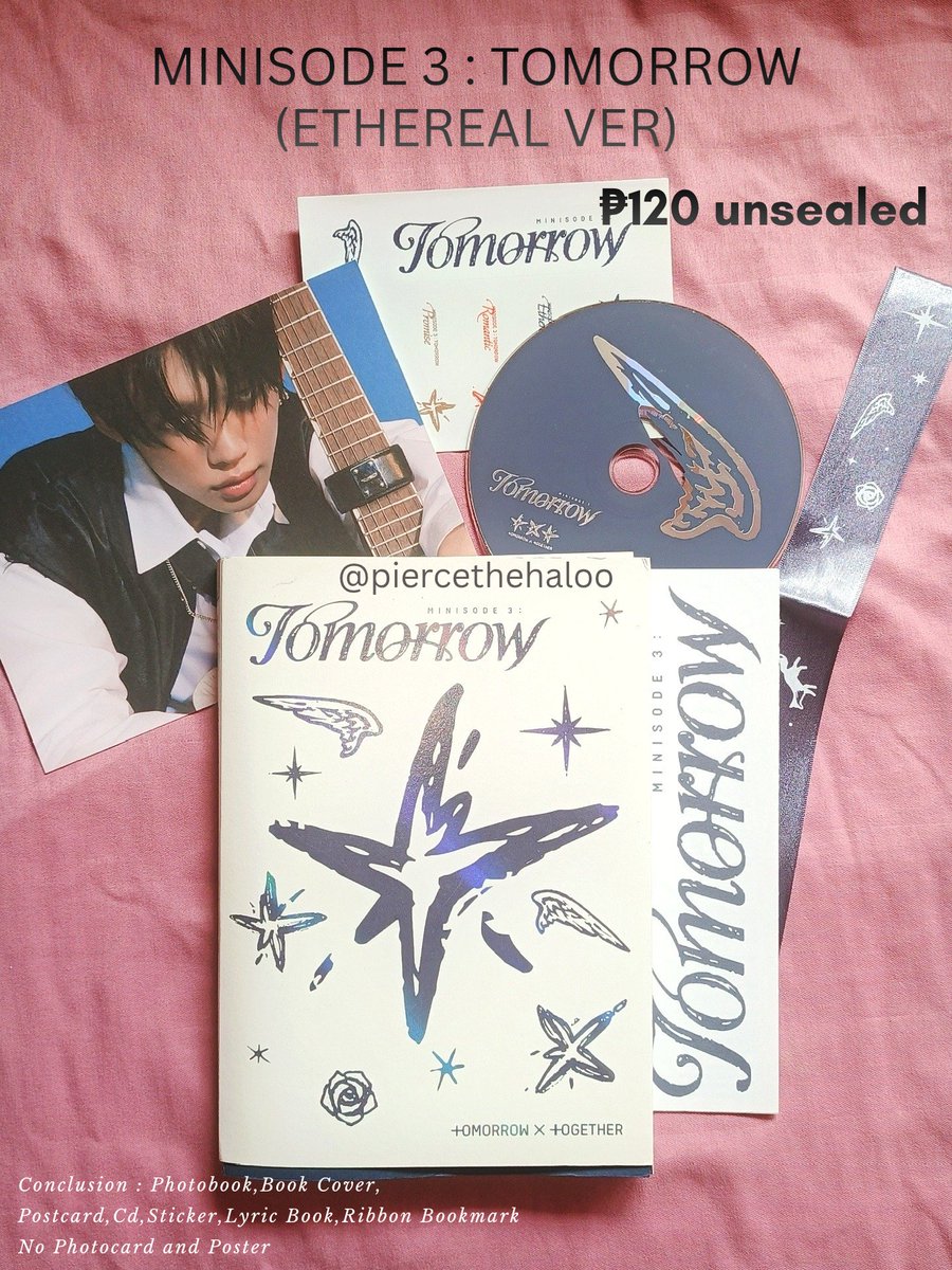 piercethehaloo's tweet photo. WTS/LFB TXT albums, TXT and SKZ official photocards
• Price + SF
• Loc: Laguna
• MOP: GCash
• MOD: J&amp;T
• RFS: need funds &amp; decluttering
• No cancellations, no refunds
• No sensitive buyers / sure buyers only

DM if interested and for more details 💖 https://t.co/tmkS0prVbU