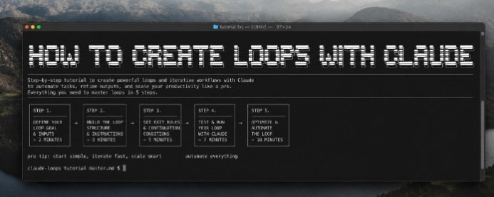 How to Create Loops with Claude