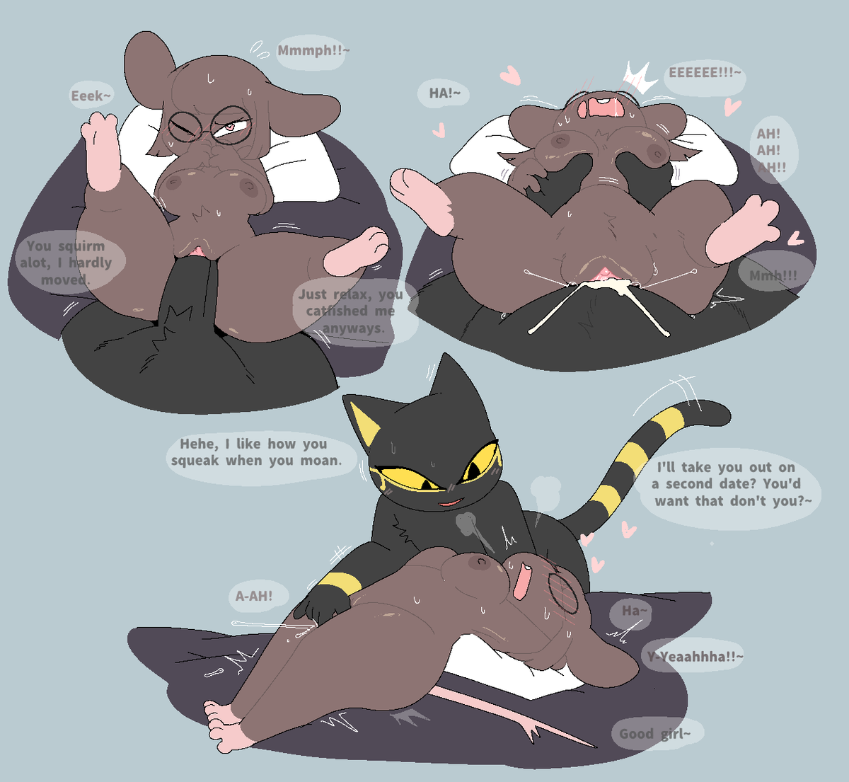 Snazzle_snapp's tweet photo. Getting catfished by a mouse https://t.co/r6ICA6BUJ8
