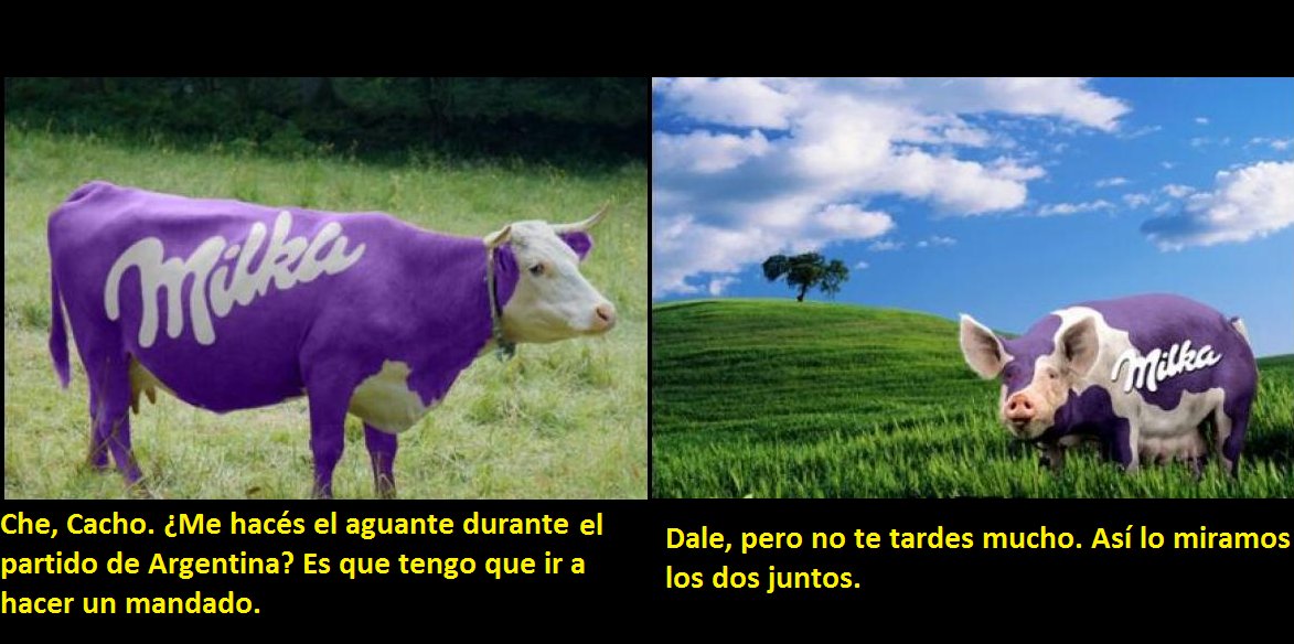 FacundoBonella's tweet photo. @_natalito Les vamos a hacer asado la vaca Milka.
Lila, la vaca de Milka... https://t.co/124tqn6rhX