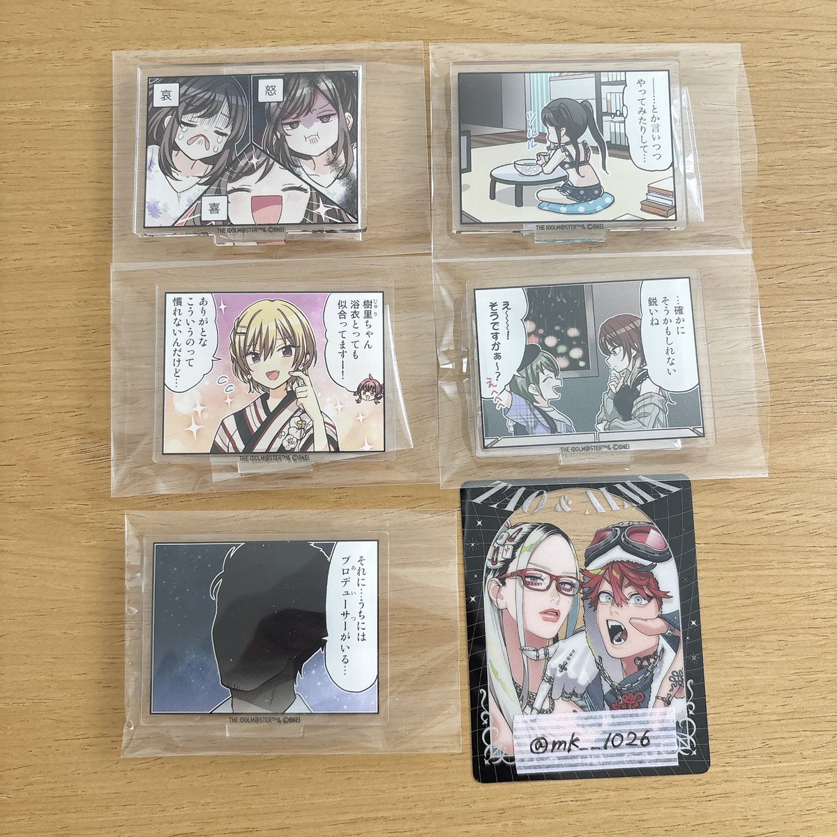 mk__1026's tweet photo. @xxx
【 交換 】
ノフィロ PULSE COLLECTION シャニマス No 1 feel alone POP UP SHOP トレーディング 4コマ アクリルスタンド アクスタ

譲：恋鐘、結華、樹里、シーズ、天井努
求：アルストロメリア (うまストロメリア の物)

郵送希望です📮
検索からでもご気軽にお願いします🙇🏻 https://t.co/2xYgPwLeaF