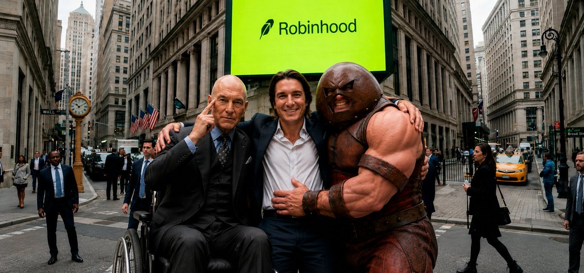 Robinprofessorx's tweet photo. @Juggernautrh  had his moment on Robinhood Chain. 
But every legend has a rival.

Professor X isn't just another Marvel character. 
He's Juggernaut's brother—the hero to his villain.
Two brothers. Two opposites. One of Marvel's most iconic rivalries.

Robinhood Chain never had Juggernaut's counterpart. Until now.

$ProfessorX