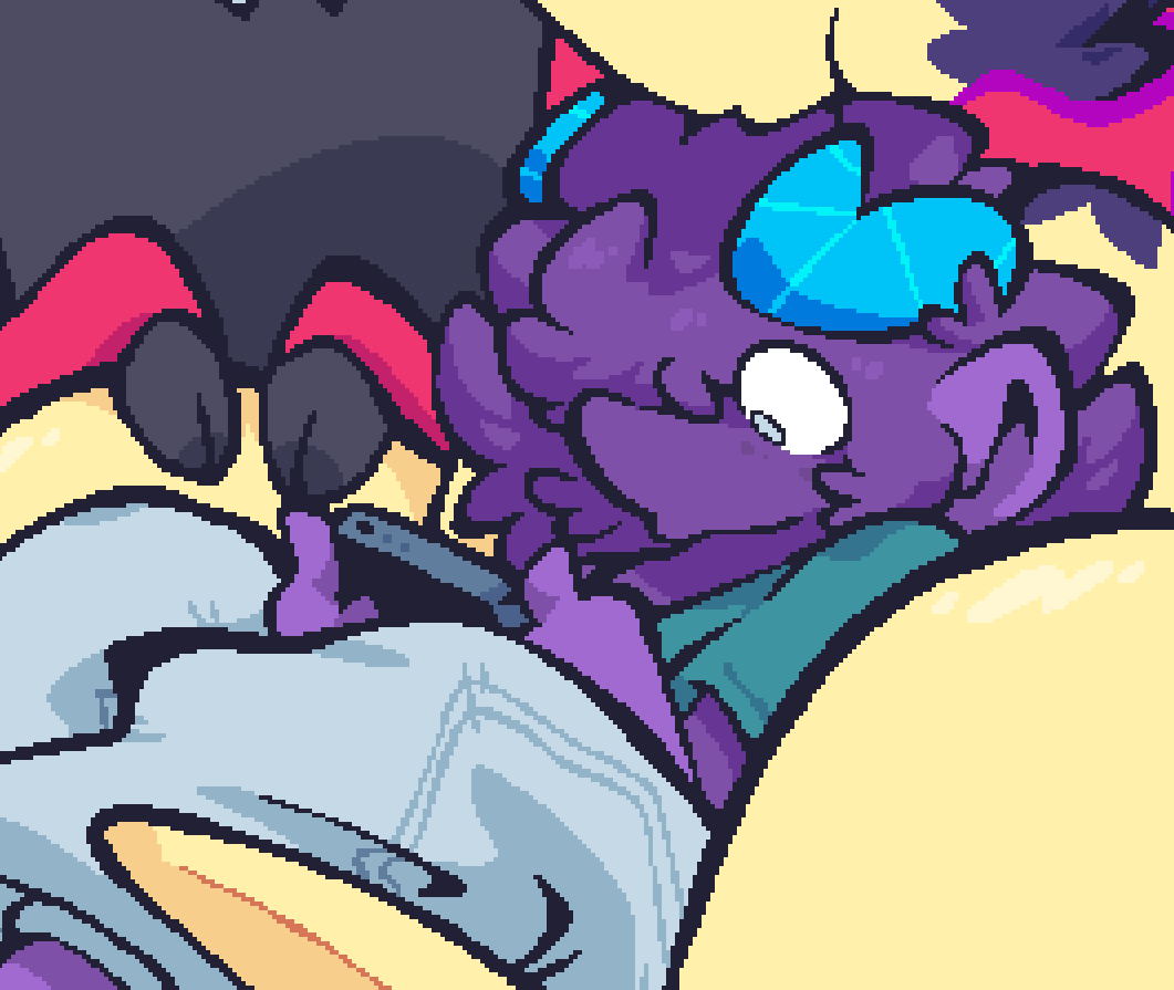 _VioMarks_'s tweet photo. sneak peek of next drawing but look how fucking cute i drew vio here https://t.co/XmCLSvRlG1