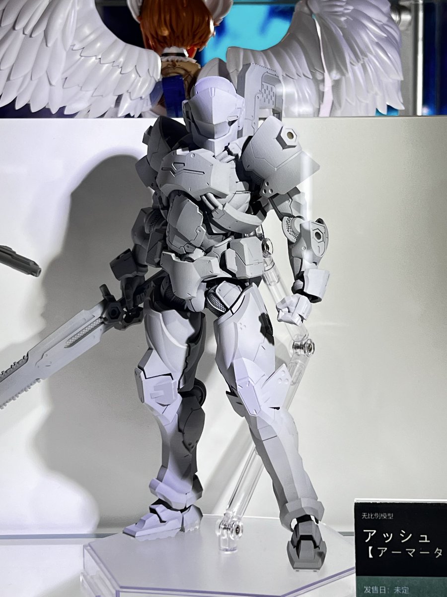 MegalomariaInfo's tweet photo. アッシュ【アーマータイプ:ポーンA1】はグローブパーツをアップデート！メフィストたちよりもマッシブな拳になりました！

#BW2026 #メガロマリア https://t.co/Gv9yaXCyC7
