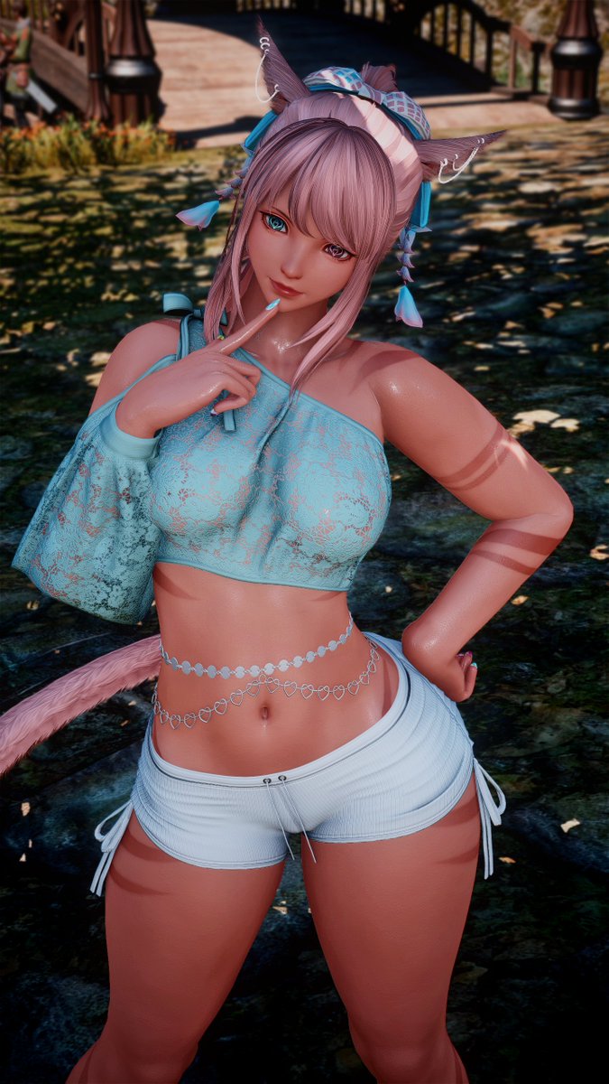 Milahvee's tweet photo. #gpose #gposers #miqote https://t.co/jjssP0e1mm