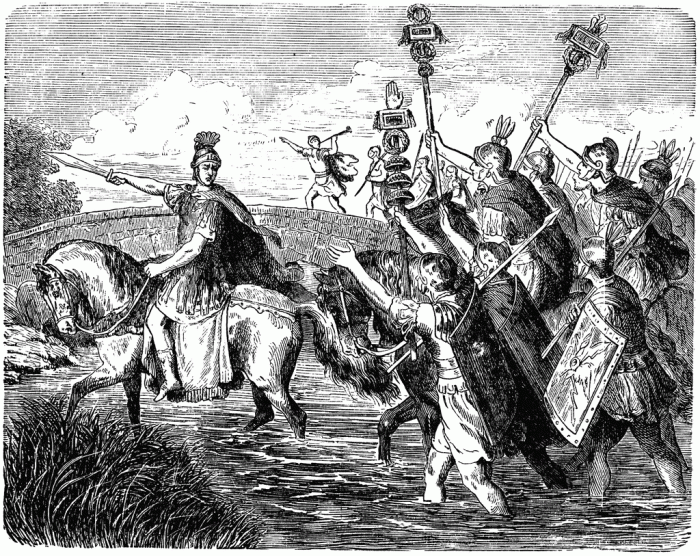 Daily_Hist01's tweet photo. ON THIS DAY IN ROME: On Juy 9th, 48 BC, the Battle of Dyrrhachium (in modern-day Albania) was being fought between Julius Caesar and Pompey the Great. In this Battle Julius Caesar almost lost everything.

Trapped and heavily outnumbered by his fierce rival Pompey the Great, Caesar attempted to build a massive line of fortifications to blockade Pompey's superior forces against the sea. 

Pompey exposed a flaw in Caesar's wall, launched a devastating counter-assault, and sent Caesar’s veteran legions into a panicked retreat.

It was the single worst defeat of Caesar's career. According to Plutarch, Caesar famously noted that night:

🏺 "Today the victory would have been the enemy's, if they had a winner for a commander."

Pompey, overly cautious and fearing an ambush, refused to press his advantage and let Caesar slip away into the night.

Pompey's hesitation eventually costed him his life, as he would lose the Battle of Pharsalus in Greece a month later and flee to Egypt where he met his end.