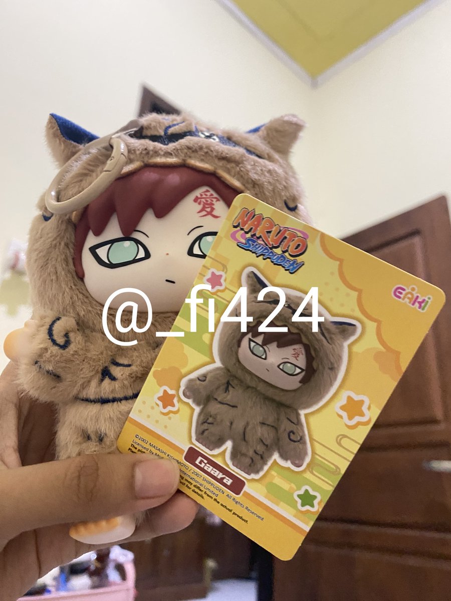 _fi424's tweet photo. WTT Gaara plush ke Naruto atau Sakura (kalau punya yg lain tawarin ajaaa) 

or WTS Gaara plush toptoy eaki baru banget buka, blm dibawa main
✅ box (buka dari bawah), card
💰 247K (NEGO) 
📍Lampung
bisa 🍊

#warungnaruto #warunganime #bealanja #WTT #WTS https://t.co/LAmm5q8NZ8