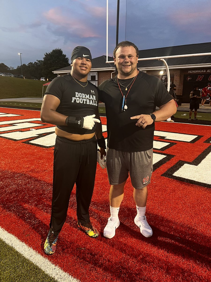 only___nate's tweet photo. Had a great camp at NGU today and had the pleasure to showcase what I can do!! @CoachB_NGU @Nate_Garner_75 @OLCoachLanc @coachmorrisDHS @coachfarmer71 https://t.co/2PZsxmxmuo