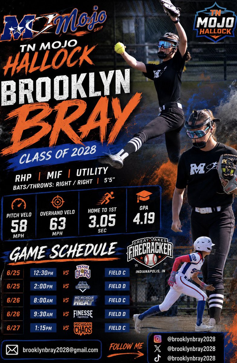 brooklynb2028's tweet photo. My team will be traveling this weekend to Indianapolis, IN for the Alliance Circle City Showcase. Here we come 😈 https://t.co/UJhsfwE97y